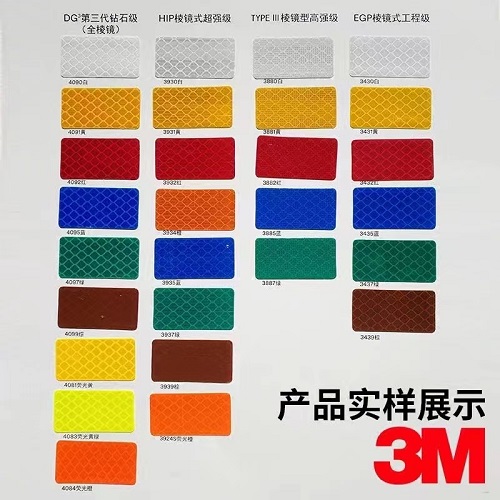 3m反光膜級別分類明細
